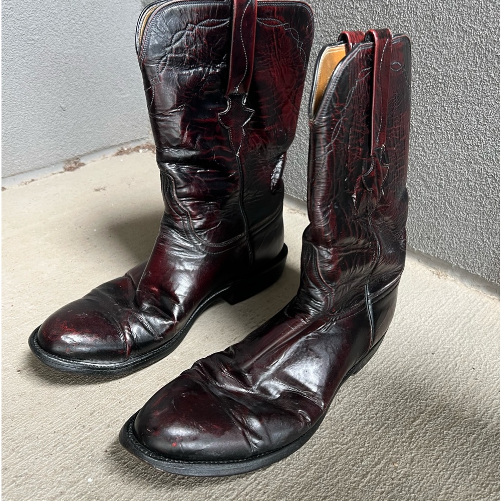 Lucchese boots, classic one of a kind.